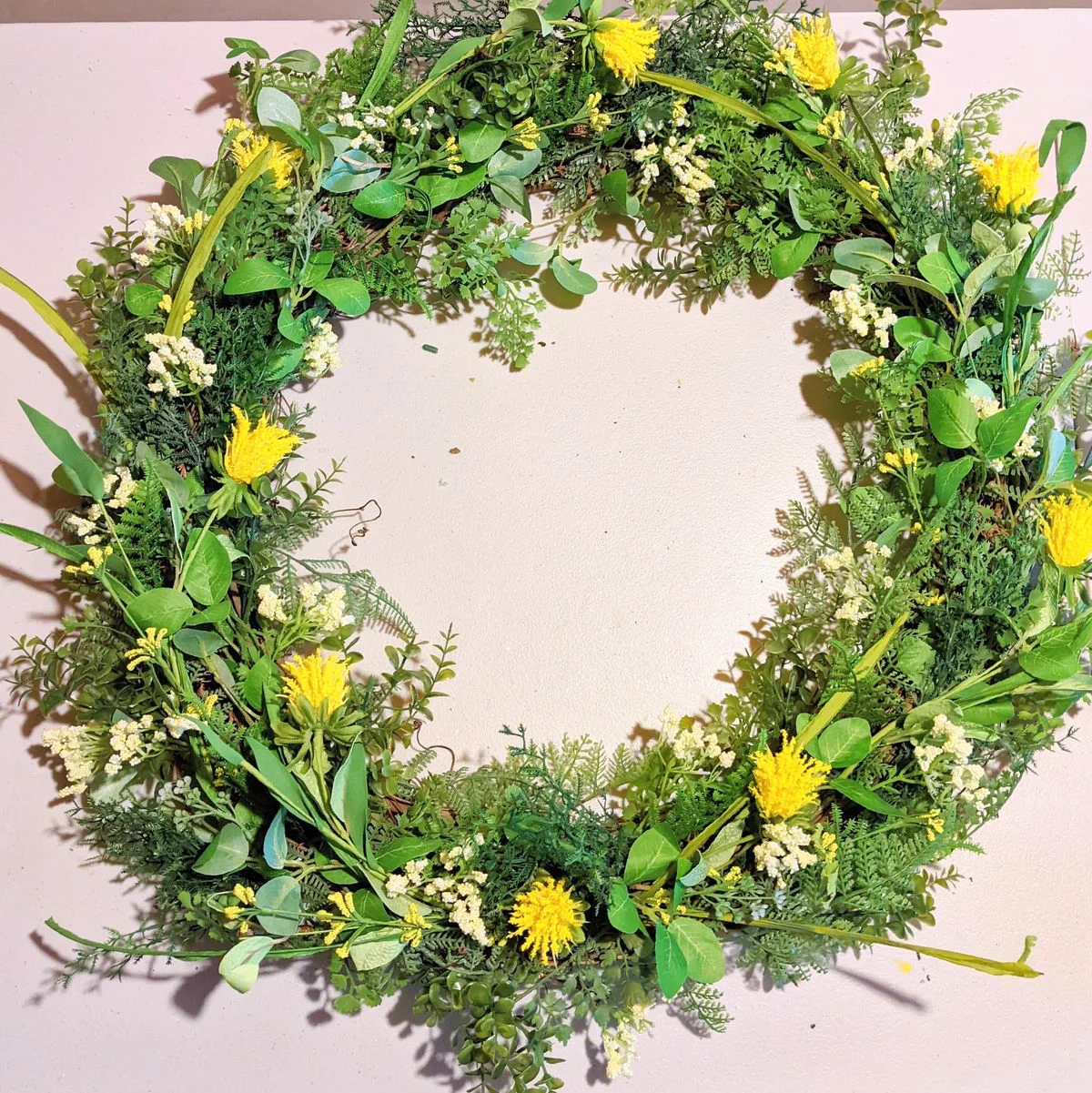 Hands-on floral workshop moment