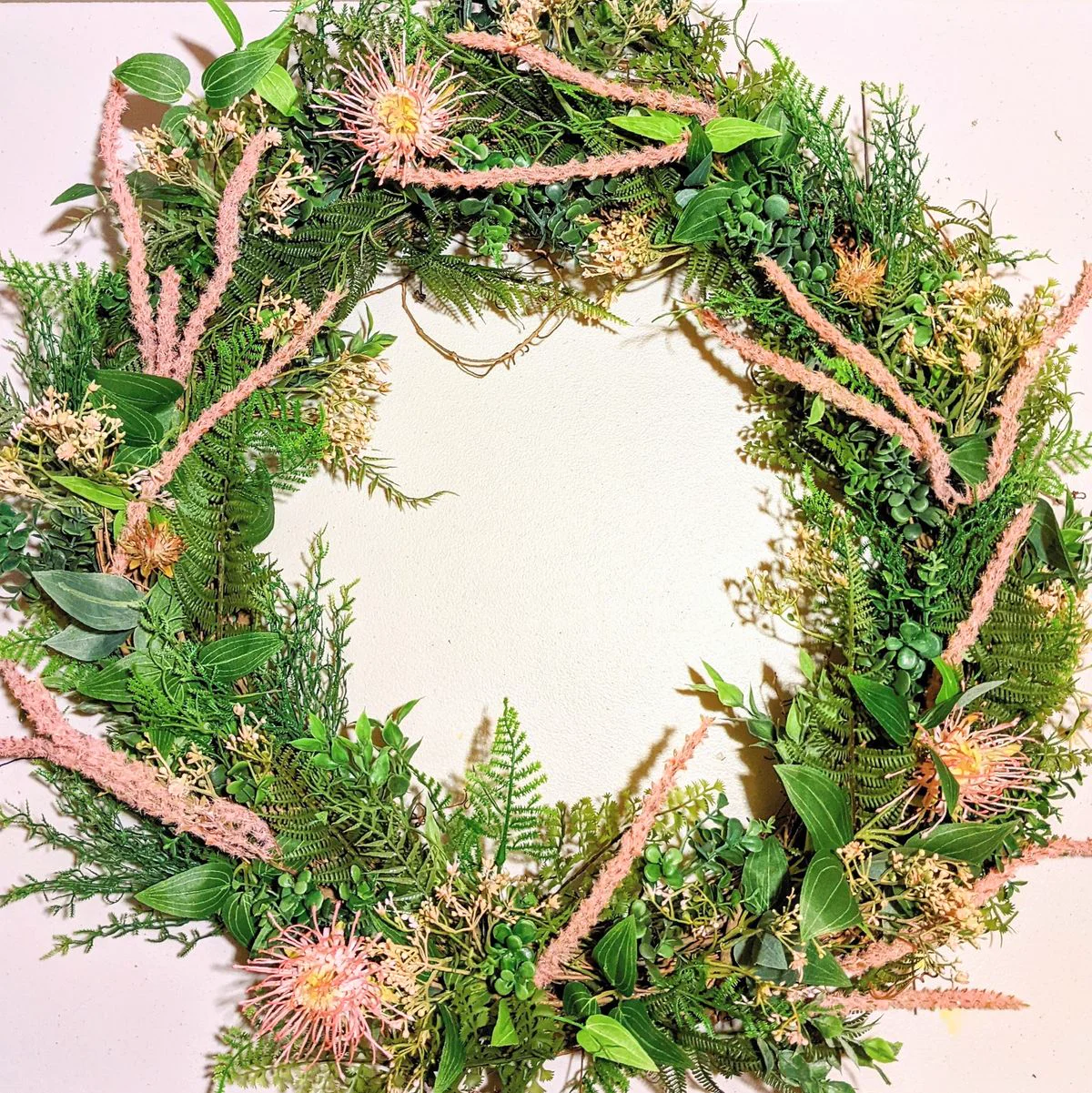 Finished workshop floral creations