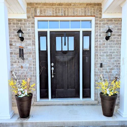 Contemporary container garden