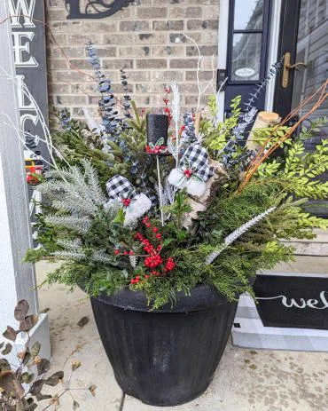 Refined container garden styling